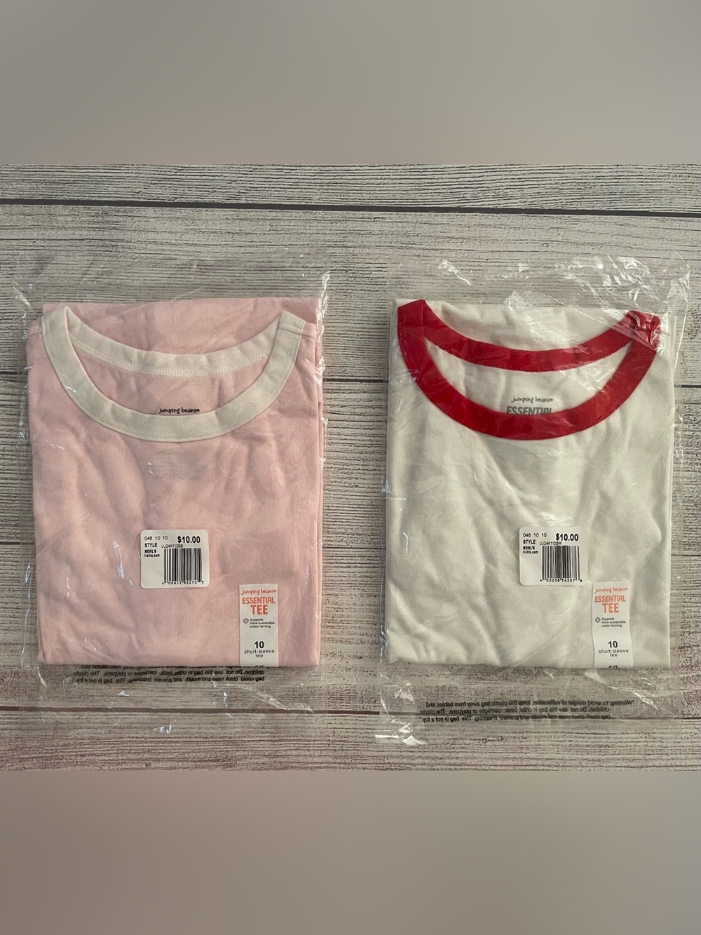 Kids Short Sleeved Tees - 2-Pack